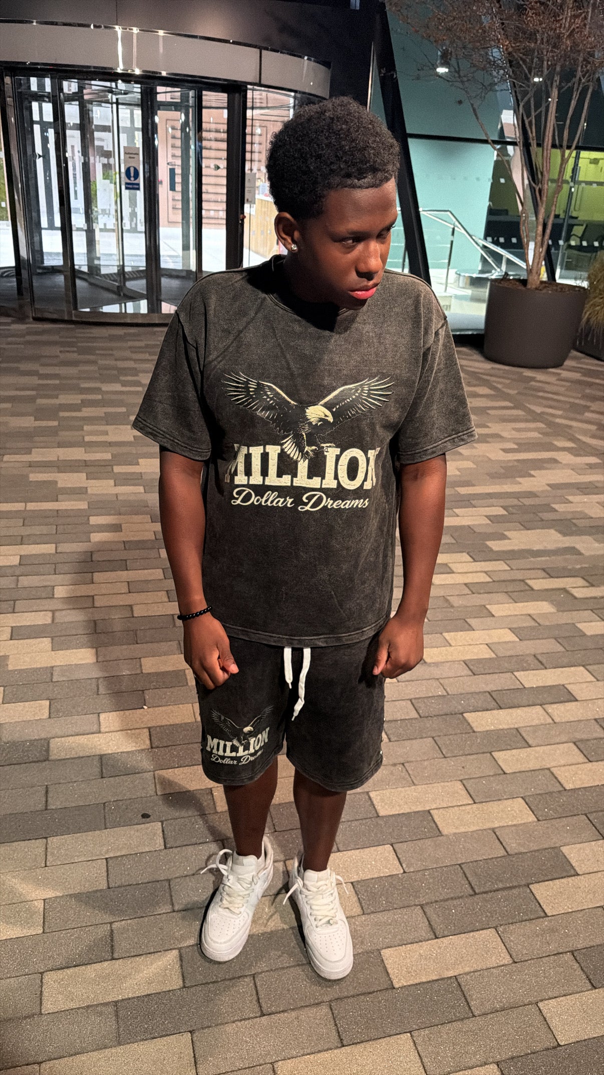MDD Exclusive “Eagle” Washed Short Set (Limited Drop)